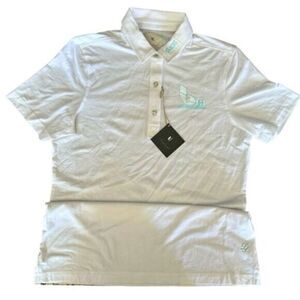 NWT LinkSoul Women’s Polo Business Complete Solutions White - Size Large